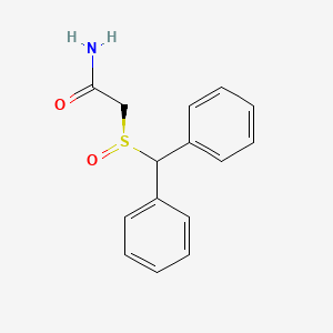 Modafinil molekul